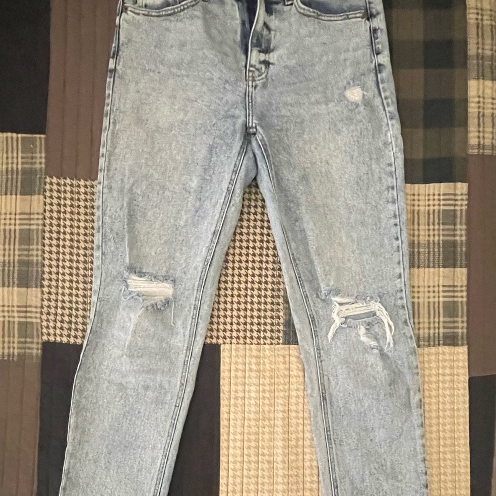 Cello Light Blue Straight Leg Jeans